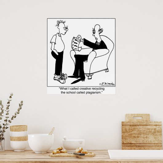 Plagiarisme of recycling poster (Keuken)