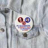 Plagiaristen voor Biden of Paul Ronde Button 7,6 Cm (In situ)
