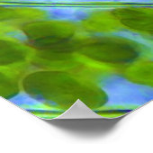 Plagiomnium Affine Plant Cellen met chloroplasten Poster (Hoek)