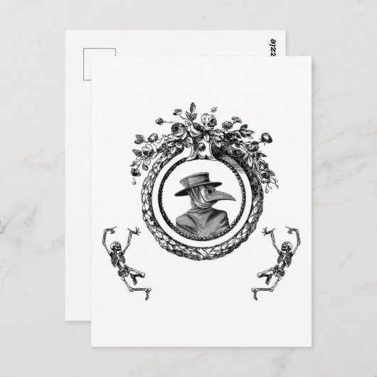 Plague Briefkaart (Voorkant / Achterkant)