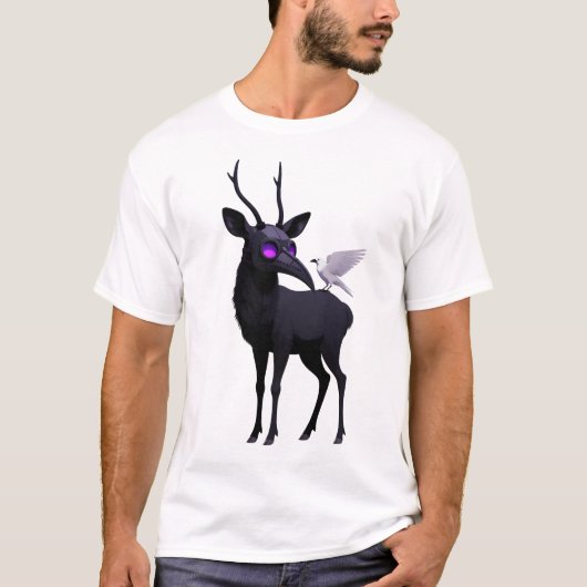 Plague Deer Mask T-shirt (Voorkant)