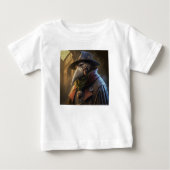 Plague Doctor Baby Fine Jersey T-Shirt (Voorkant)