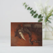 Plague Doctor Briefkaart (Staand voorkant)