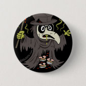 Plague Doctor Button (Voorkant)