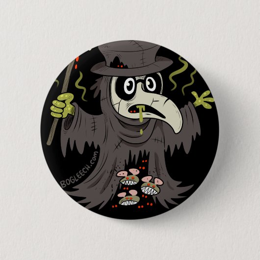 Plague Doctor Button (Voorkant)