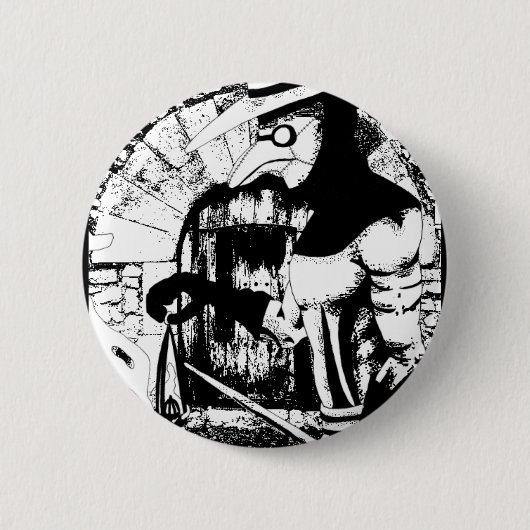 Plague Doctor Button (Voorkant)