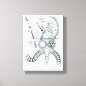 Plague Doctor Canvas Afdruk (Voorkant)