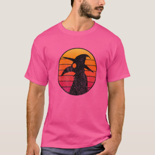 Plague Doctor Costume Kinder Retro Sun Plague do T-shirt