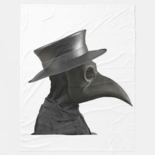 PLAGUE DOCTOR FLEECE DEKEN