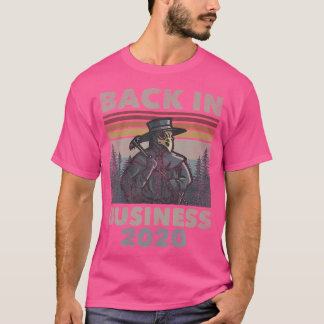 Plague Doctor Gezichtsmasker  Retro Business 202 T-shirt