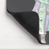 Plague Doctor Gothic Pastel Cute Moth Face Mask Oc Muismat (Hoek)