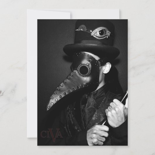 Plague Doctor Kaart (Voorkant)