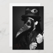 Plague Doctor Kaart (Voorkant / Achterkant)