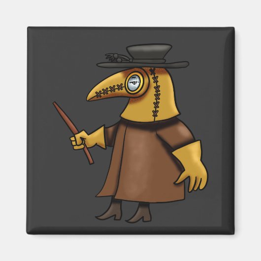 Plague Doctor Magneet (Voorkant)