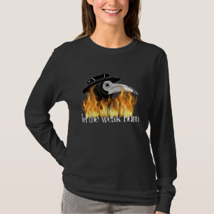 Plague Doctor Mask laat het Weak Burn Shirt Mediev