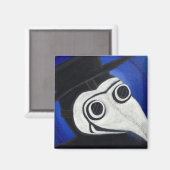 Plague Doctor Mask Magneet (Voorkant / Achterkant)