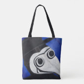 Plague Doctor Mask Tote Bag (Achterkant)