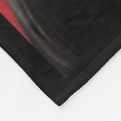 Plague Doctor Painting-Sticker Fleece Deken (Hoek)