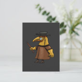 Plague Doctor Patch Briefkaart (Staand voorkant)