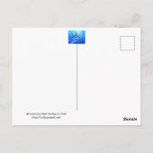 Plague Doctor Patch Briefkaart (Achterkant)