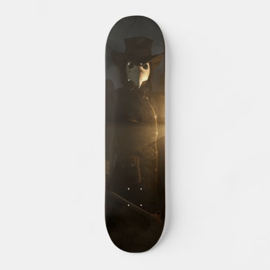 Plague Doctor Persoonlijk Skateboard (Voorkant)