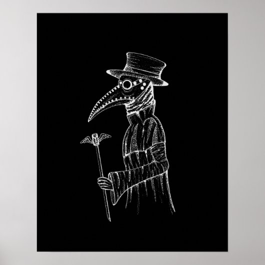 Plague Doctor Poster (Voorkant)