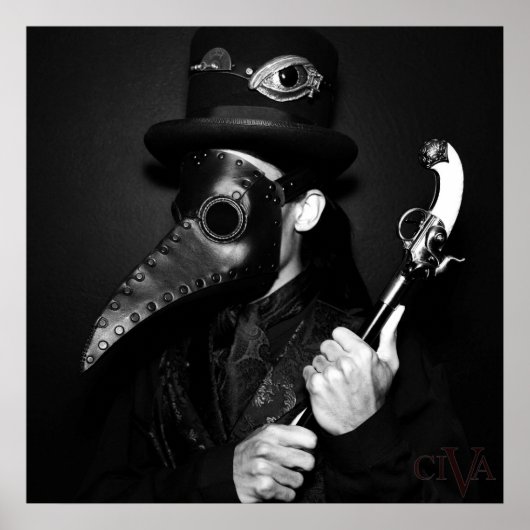 Plague Doctor Poster (Voorkant)