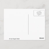 Plague Doctor-postkaarten Briefkaart (Achterkant)