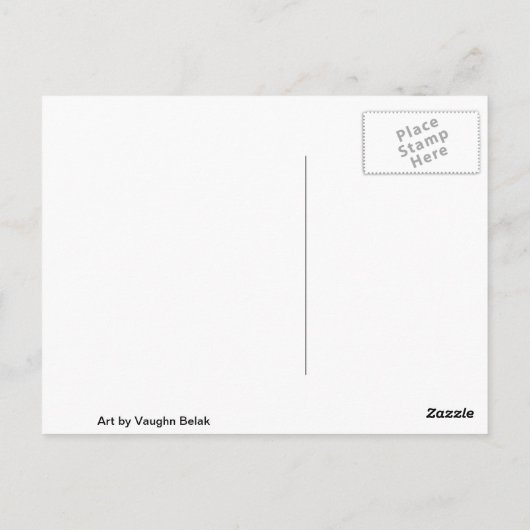 Plague Doctor-postkaarten Briefkaart (Achterkant)