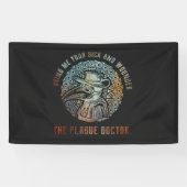 Plague Doctor Spandoek (Horizontaal)