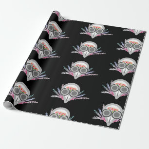 Plague Doctor Spooky Whimsical Halloween Cadeaupapier
