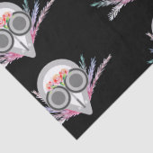 Plague Doctor Spooky Whimsical Halloween Tissuepapier (Detail)