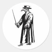 Plague Doctor Sticker (Voorkant)