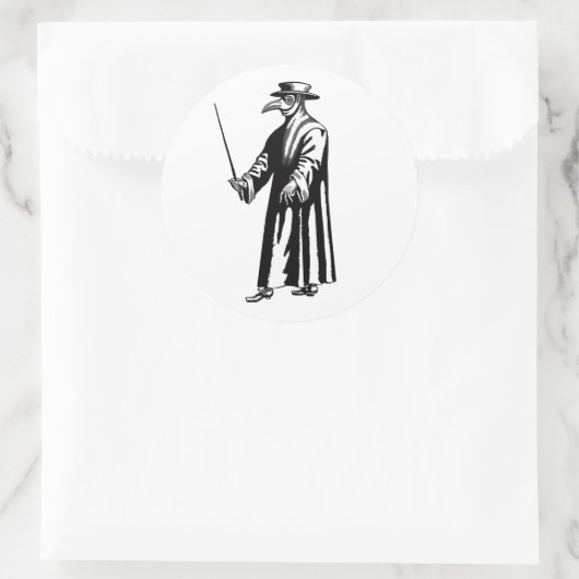 Plague Doctor Sticker (Tas)