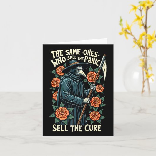 Plague Doctor The Same One Who Sells The Panic Sel Kaart (Gele Bloem)