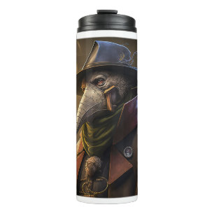 Plague Doctor Thermal Tumbler Thermosbeker