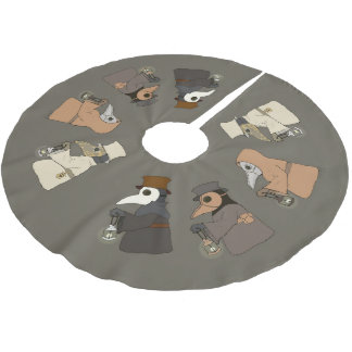 Plague Doctor Tree Skirt Kerstboom Rok