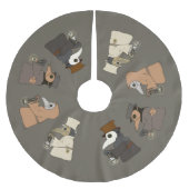 Plague Doctor Tree Skirt Kerstboom Rok (Voorkant)