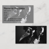 Plague Doctor Visitekaartje (Voorkant / Achterkant)