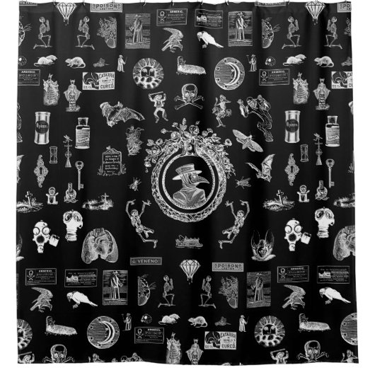 Plague Douchegordijn (Voorkant)