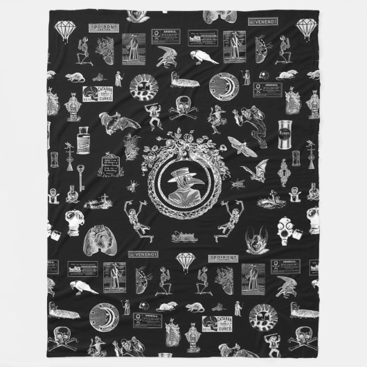 Plague Fleece Deken (Voorkant)