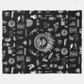 Plague Fleece Deken (Voorkant (Horizontaal))