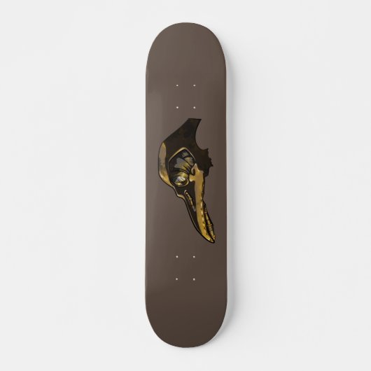 Plague Mask Persoonlijk Skateboard (Voorkant)