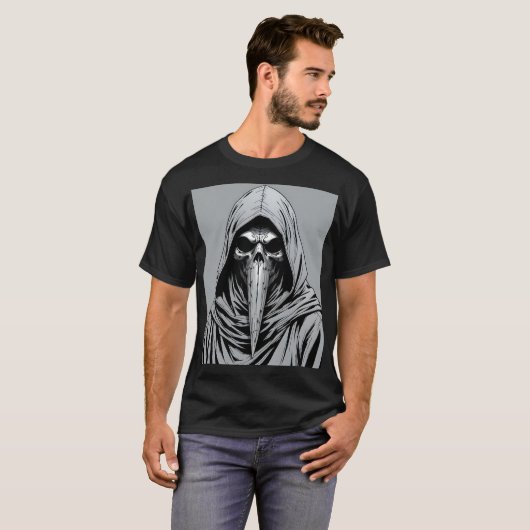 Plague Mask T-shirt (Voorkant volledig)