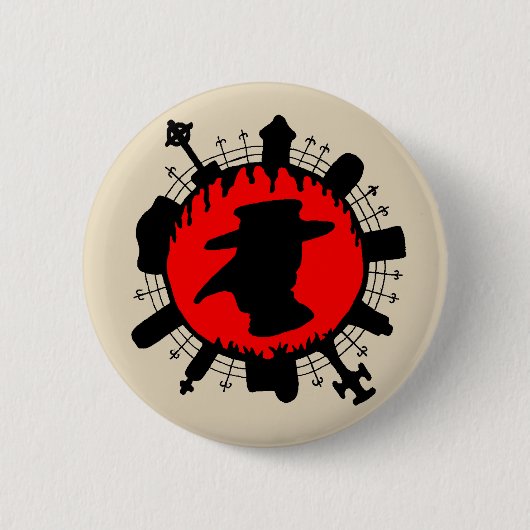 Plague Pendant Button (Voorkant)