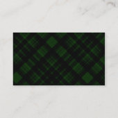 Plaid: 2-zijdig: visitekaartje (Achterkant)
