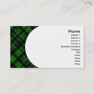 Plaid: 2-zijdig: visitekaartje