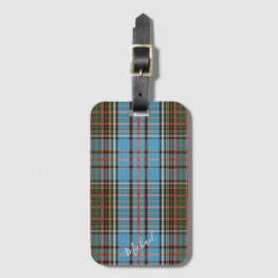 Plaid Anderson Classic Tartan Bagagelabel