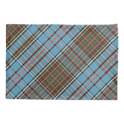 Plaid Anderson Classic Tartan Rustic gepersonalise Kussensloop (Achterkant)