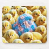 Plaid Baby chick met gele kuikens Muismat (Voorkant)